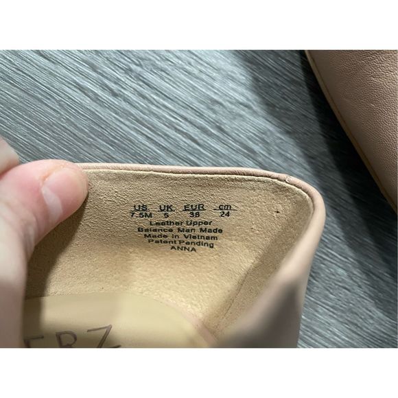 Naturalizer Women's Anna Pointed Toe Pump Heels TM8 Pink Patent Size US:7.5 UK:5 - Picture 7 of 7